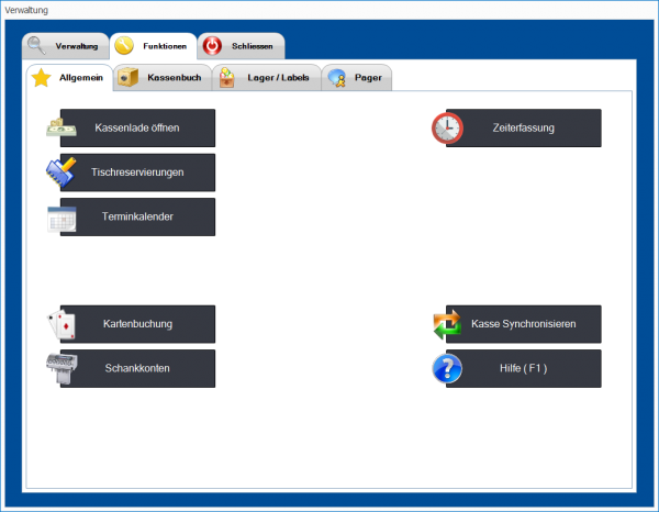 Zeiterfassung Modul Kassensoftware GastroSoft Gastronomie Erfassung