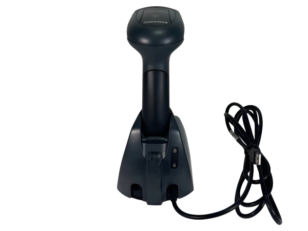 1D/2D Datalogic Quickscan QBT2400 Bluetooth Barcodescanner USB-KIT Dockingstation, schwarz