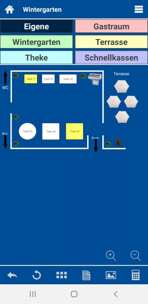 GastroSoft GastroDroid V5 Bestellterminal Android App GastroSoft