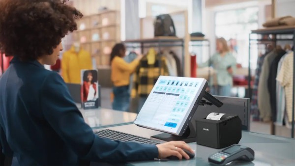 Bondrucker Epson TM-T20IV, USB / RS232, Cutter, 80mm Bonrolle, schwarz, C31CL47101