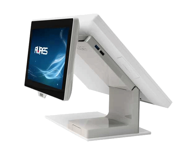 Gastro POS101 Aures MagicPOS Set 15 Zoll Touch elegante Premium Kasse in weiß