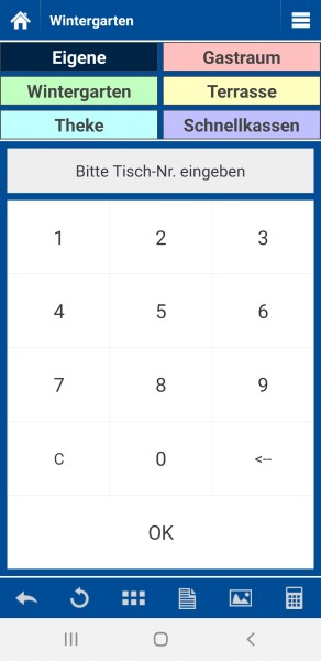 GastroSoft GastroDroid V5 Bestellterminal Android App GastroSoft