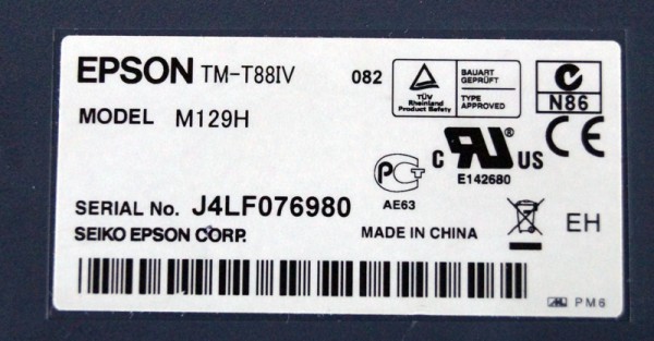 Bondrucker Epson TM-T88 IV