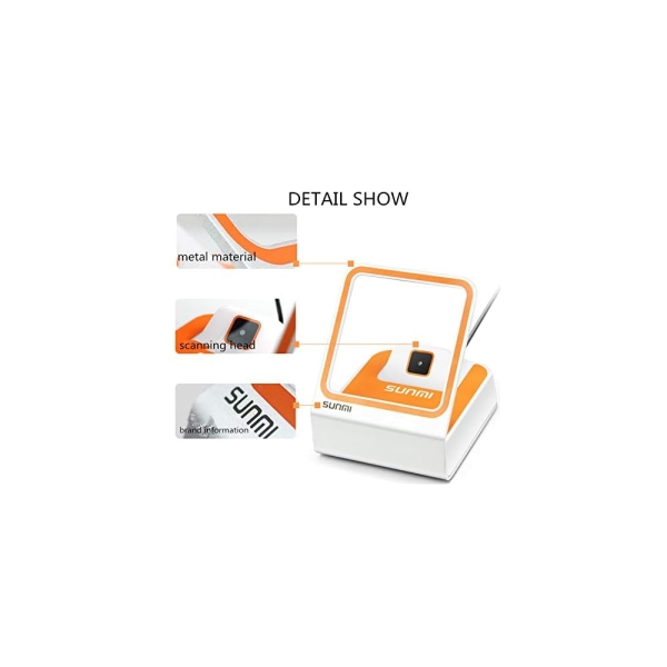 1D/2D QR Code Barcodescanner Sunmi Blink mit Hintergrundbeleuchtung, USB, C10010039