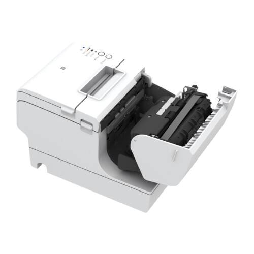 Mehrstationendrucker Epson TM-H 6000V, USB, RS232, Ethernet, Cutter, weiss