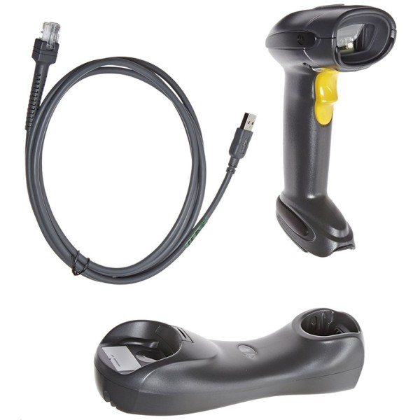 Funkscanner 2D Barcodescanner kabellos Symbol Zebra DS6878 + Dockingstation USB DS6878-SR20007WR
