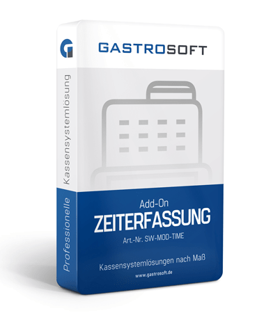 Zeiterfassung Modul Kassensoftware PosSoft GastroSoft Einzelhandel Einstempeln