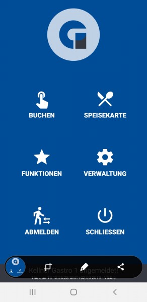 GastroSoft GastroDroid V5 Bestellterminal Android App GastroSoft