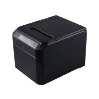 Bondrucker MagicPOS MP-89M, LAN + USB + Seriell, schwarz, inkl. Netzteil, 80mm Bonrolle, USB Kabel-C