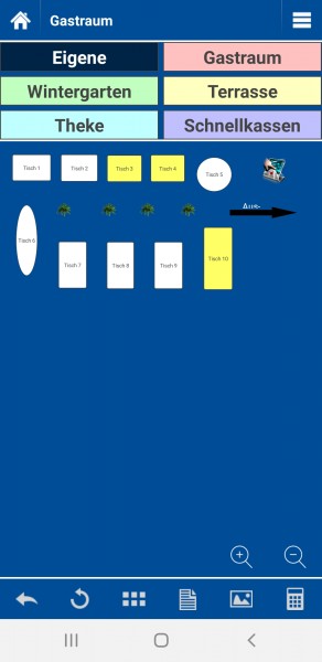 GastroSoft GastroDroid V5 Bestellterminal Android App GastroSoft